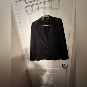 Anne Klein Black Blazer Professional Suit Jacket